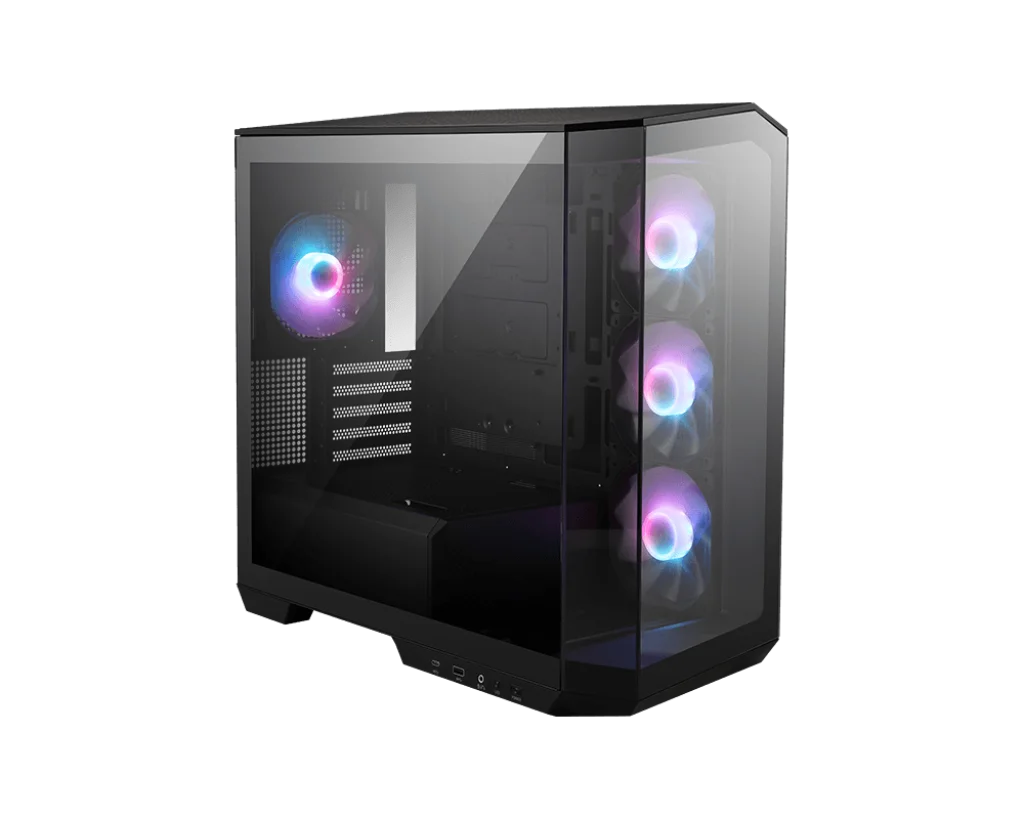 GABINETE MSI MAG PANO M100R PZ BLACK 4 FAN ARGB