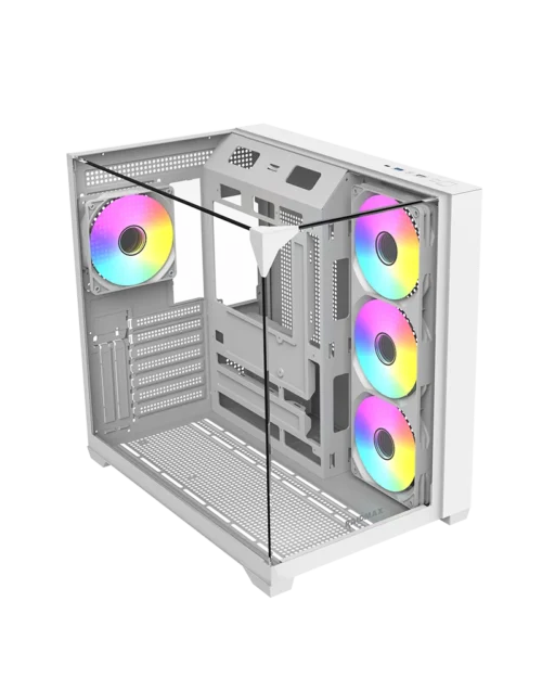 Gabinete Raidmax Infinita i620 Fishtank White ARGB