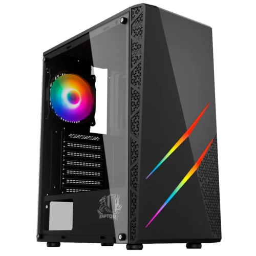 Gabinete Raptor Blaze Force 1 Fan RGB