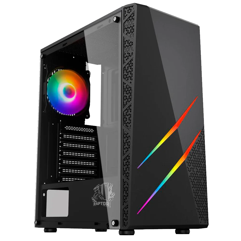 Gabinete Raptor Blaze Force 1 Fan RGB