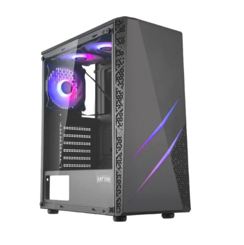 Gabinete Raptor Blaze Force V2 TG 3 Fan RGB