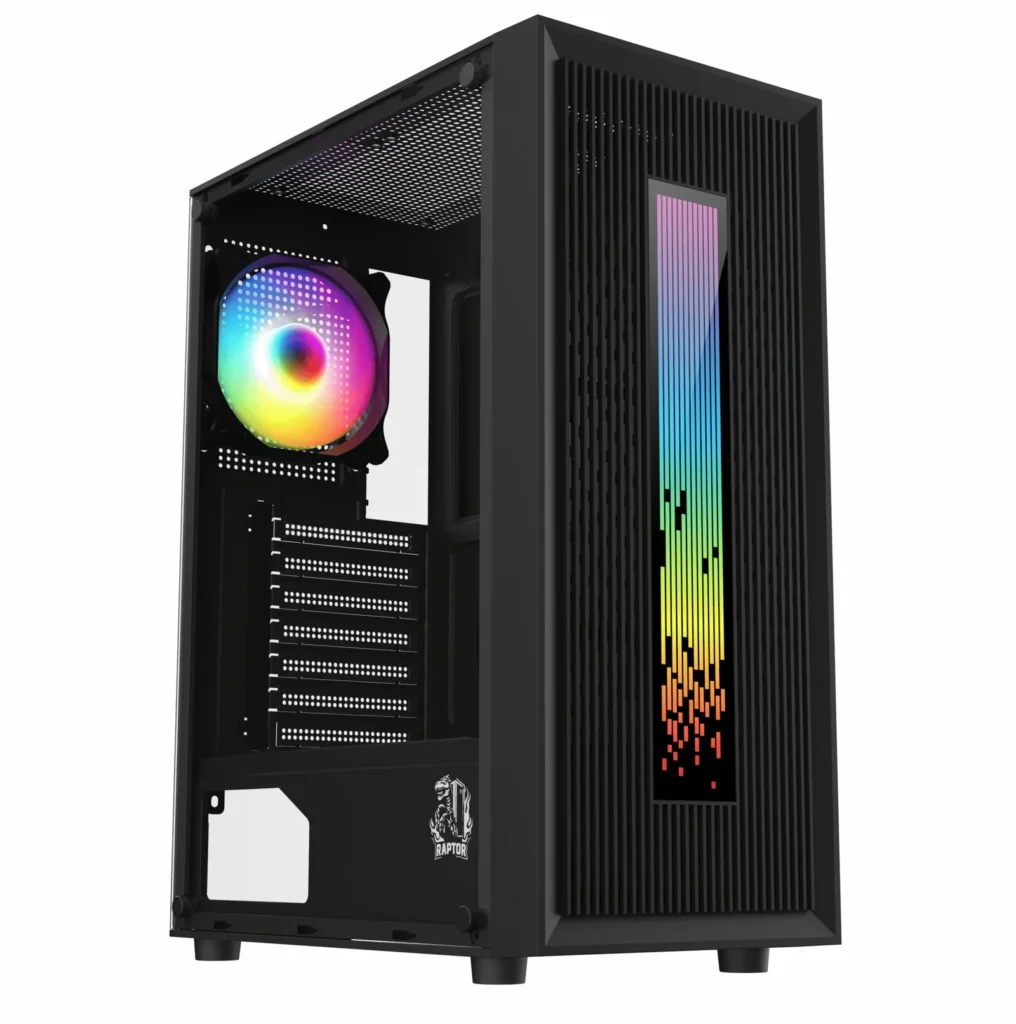 Gabinete Raptor Vortex 1 Fan RGB