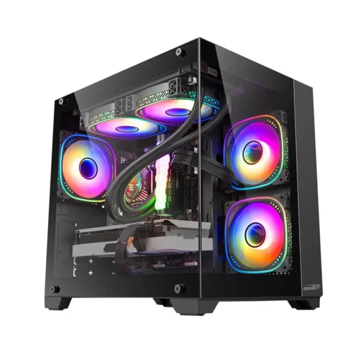 Gabinete Sentey A10 Black 5 Fan ARGB