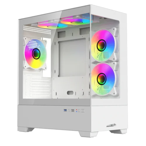 Gabinete Sentey H30 White 5 Fan ARGB