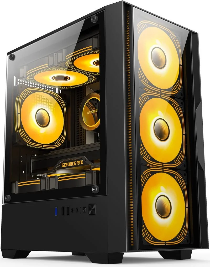 GABINETE SENTEY T15 GLASS 4 FAN ARGB