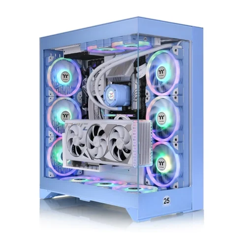 Gabinete Thermaltake CTE E660 MX Hydrangea Blue