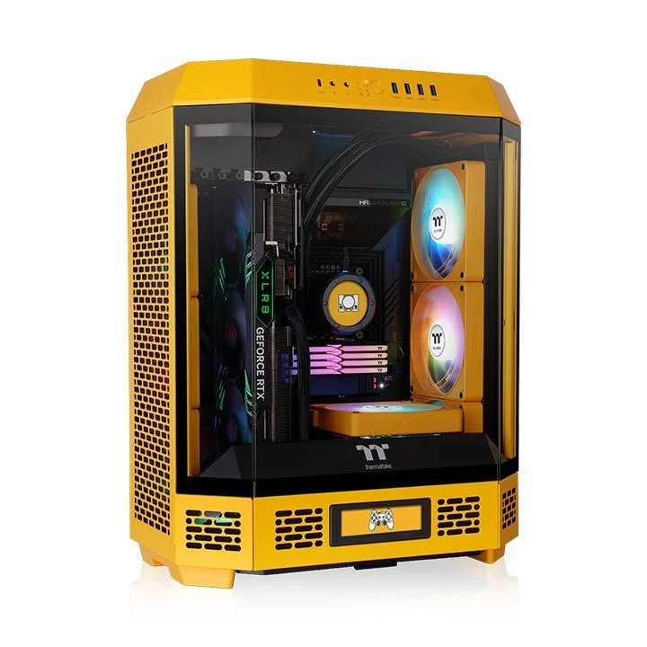 GABINETE THERMALTAKE THE TOWER 600 BUMBLEBEE 2 FAN