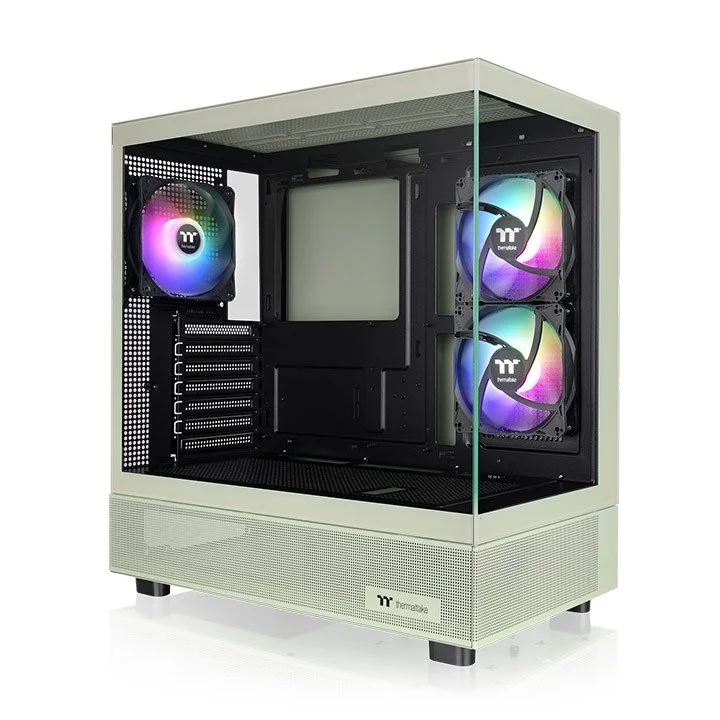 GABINETE THERMALTAKE VIEW 270 PLUS MATCHA GREEN 3 FAN ARGB