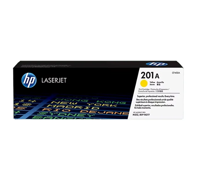 HP 201A YELLOW LASERJET TONER CARTRIDGE