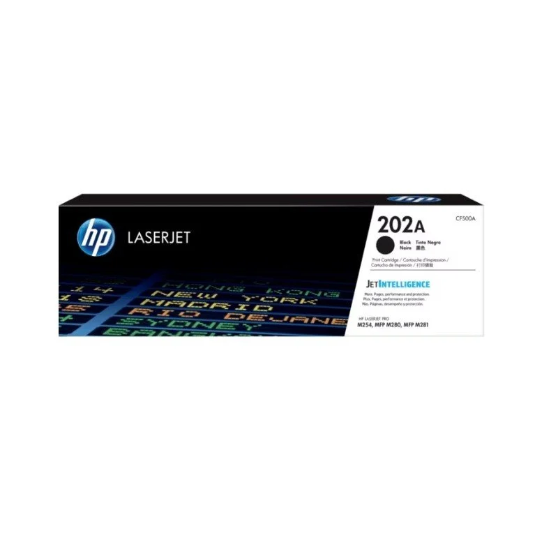 HP 202A BLACK LASERJET TONER CARTRIDGE