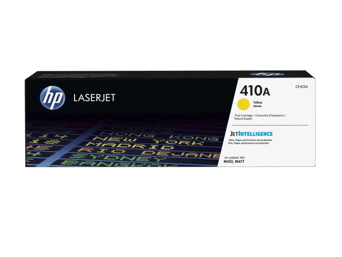 HP 410A YELLOW LASERJET TONER CARTRIDGE