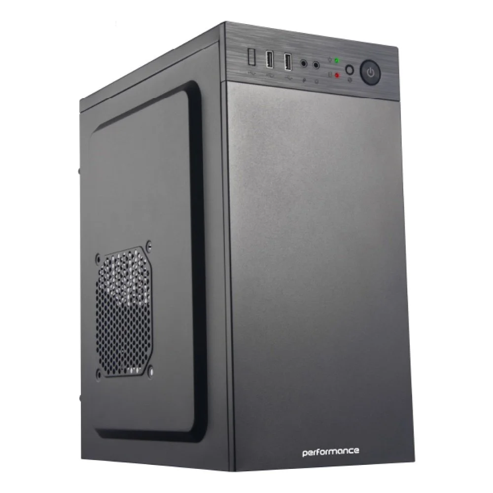 KIT GABINETE PERFORMANCE MATE + FUENTE 500W + TECLADO + MOUSE