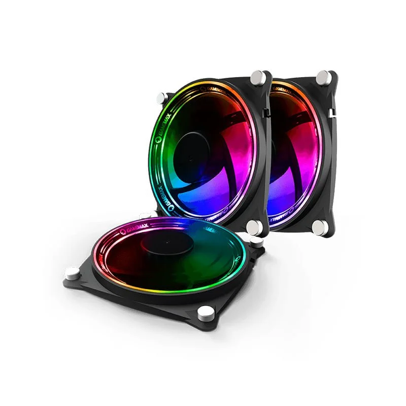 KIT X3 COOLER FAN GAMEMAX RB300 ARGB 120MM