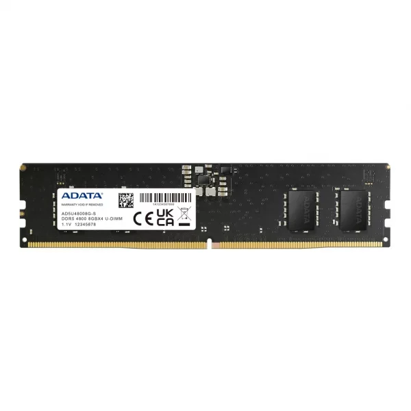 Memoria Adata DDR5 8GB 4800MHz Single Tray CL40