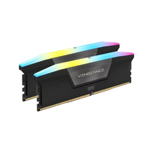 Memoria Corsair DDR5 32GB (2x16GB) 6000 MHz Vengeance RGB Black XMP CL38