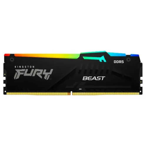 Memoria Kingston DDR5 32GB 6000MHz Fury Beast Black RGB EXPO