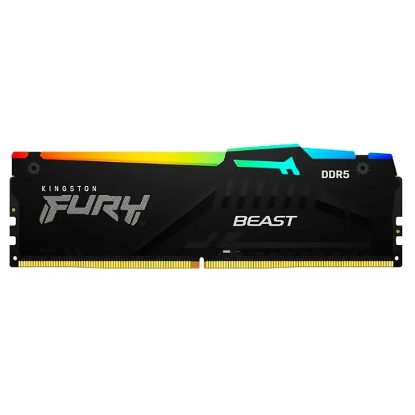Memoria Kingston DDR5 32GB 6000MHz Fury Beast Black RGB EXPO