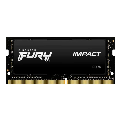 Memoria SODIMM Kingston DDR4 16GB 3200MHz Fury Impact Negra
