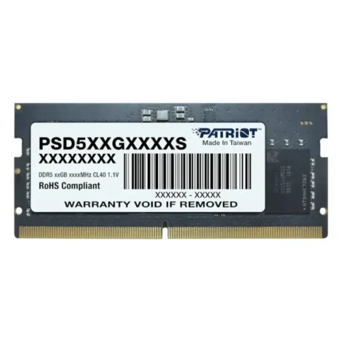 Memoria SODIMM Patriot DDR5 16GB 4800MHz Signature