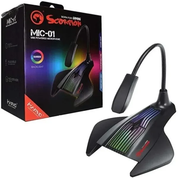 MICROFONO MARVO MIC-01 RGB