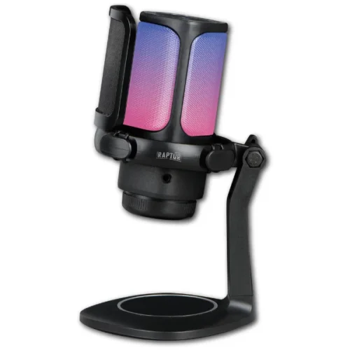 Microfono Raptor Vox RGB USB p/Streaming
