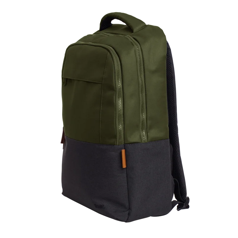 MOCHILA NOTEBOOK TRUST LISBOA GREEN BACKPACK 16