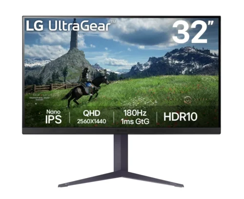 Monitor Gamer LG 32 180 Hz Nano IPS QHD 32GS85Q-B