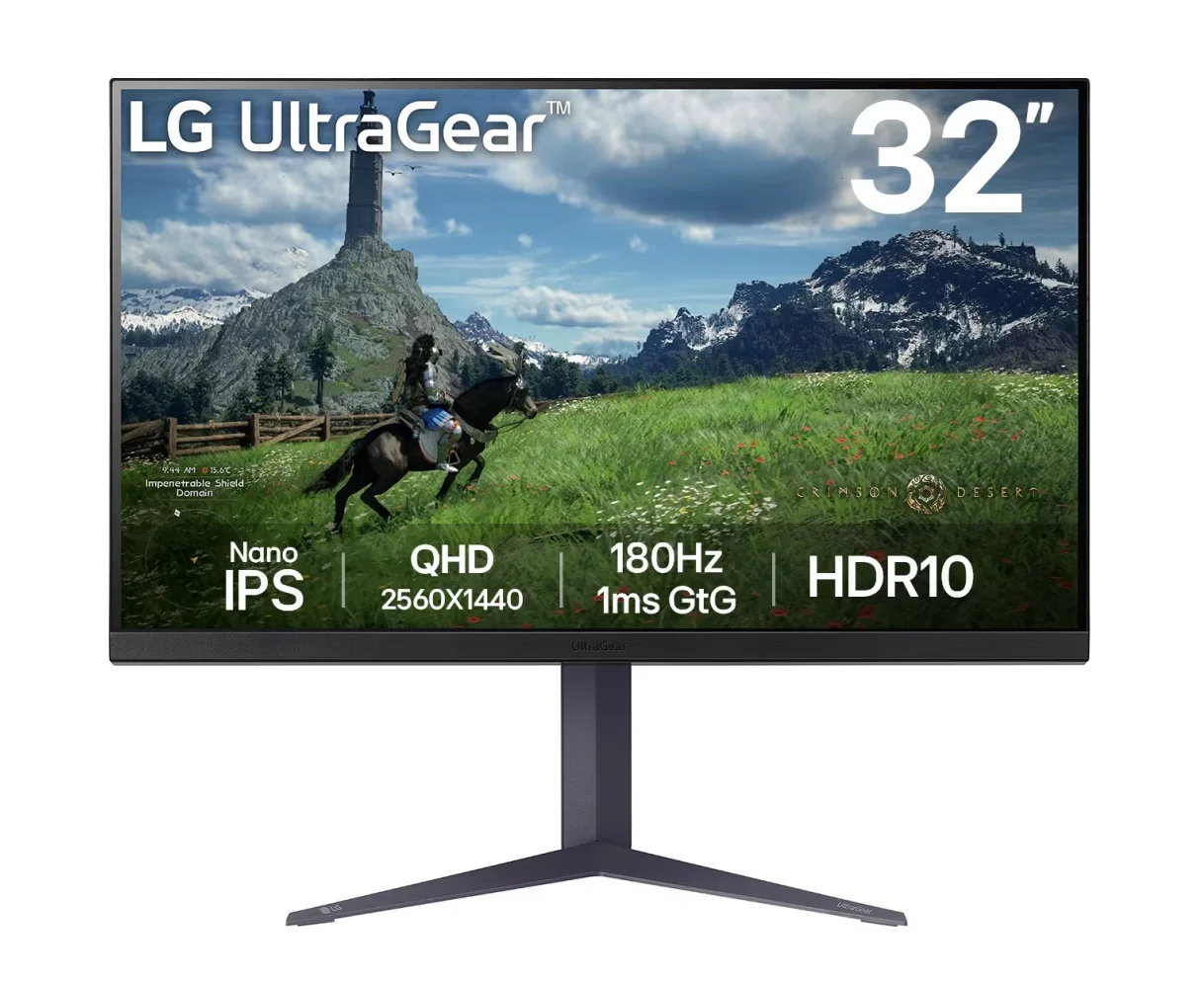 MONITOR GAMER LG 32 180 HZ NANO IPS QHD 32GS85Q-B