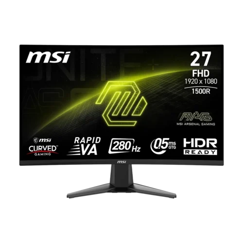 Monitor Gamer MSI 27 280Hz 0.5ms Curvo MAG 276CXF