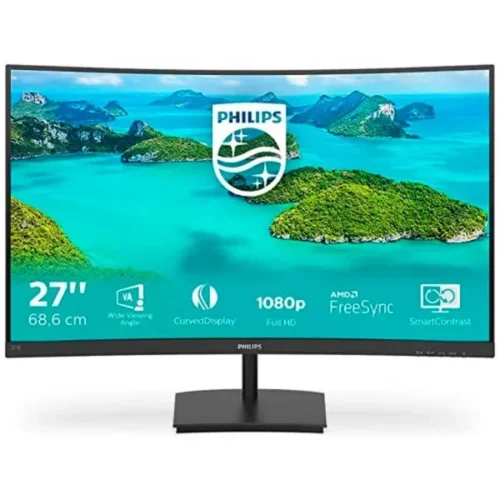 Monitor Gamer Philips 27" 75Hz Curvo 271E1