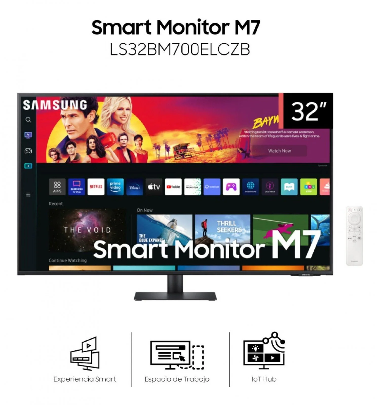 MONITOR SAMSUNG 32 BM700 UHD 4K M70B