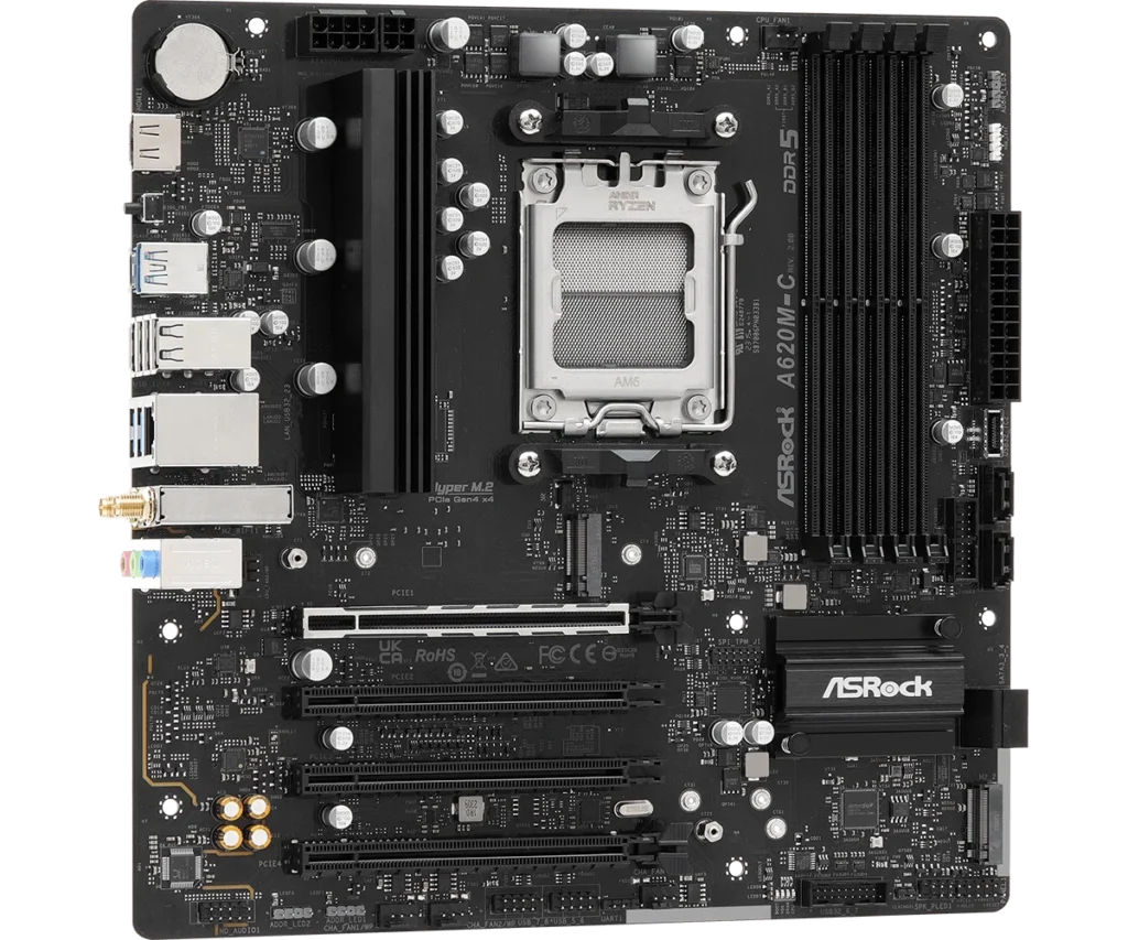 Mother Asrock A620M-C R2.0 DDR5 WIFI AM5 BULK