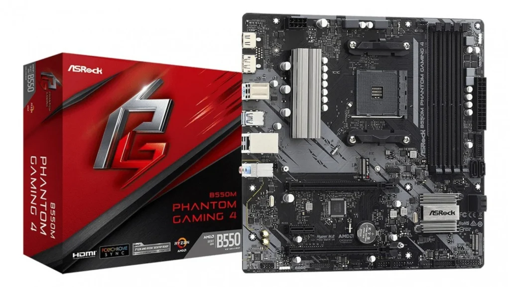 Mother Asrock B550M Phantom Gaming 4 AM4