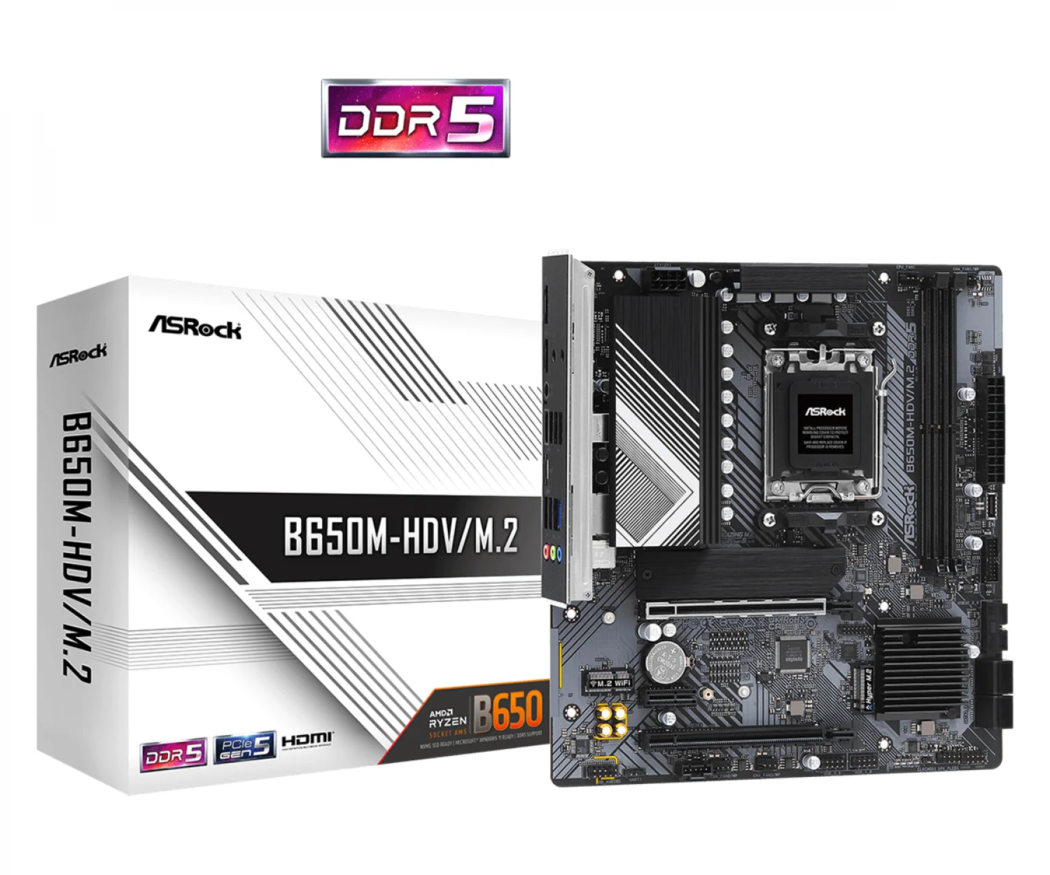 MOTHER ASROCK B650M-HDV/M.2 AM5