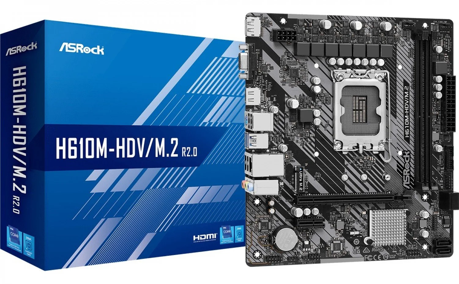 MOTHER ASROCK H610M-HDV/M.2 R2.0