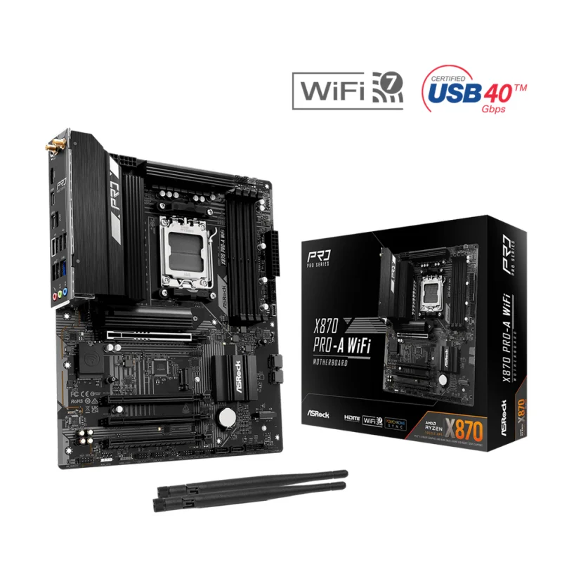 MOTHER ASROCK X870 PRO-A WIFI AM5