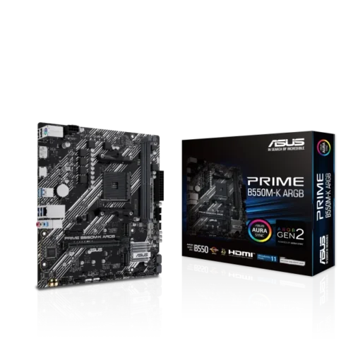 Mother Asus Prime B550M-K ARGB AM4