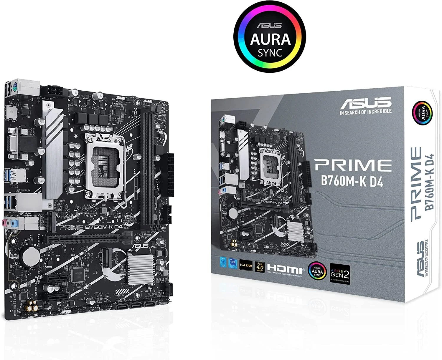 MOTHER ASUS PRIME B760M-K D4