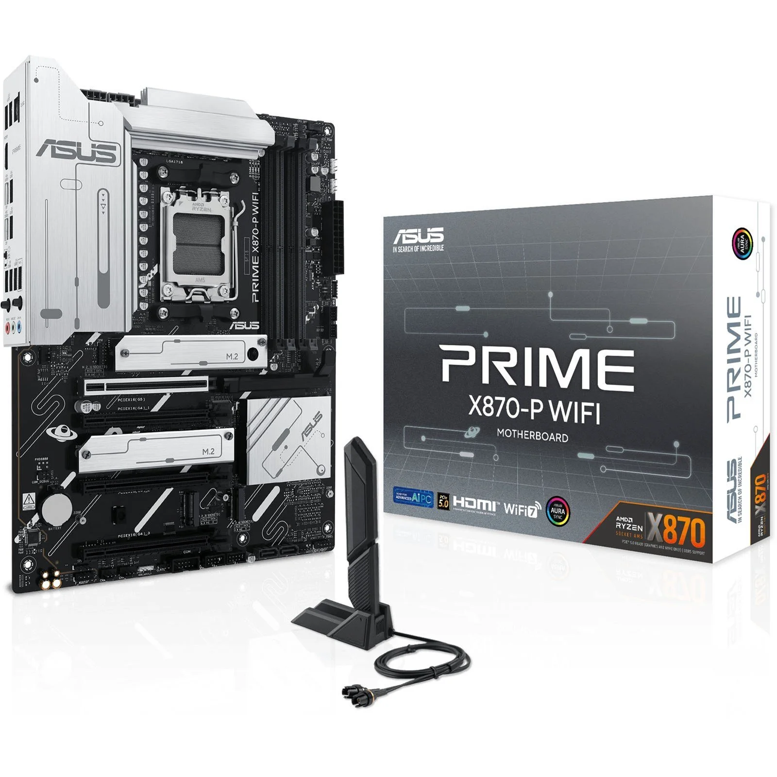 MOTHER ASUS PRIME X870-P WIFI AM5