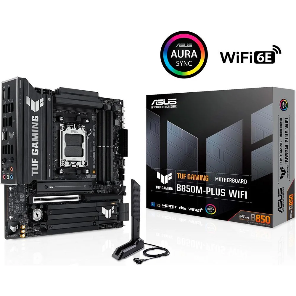 MOTHER ASUS TUF GAMING B850M PLUS WIFI AM5