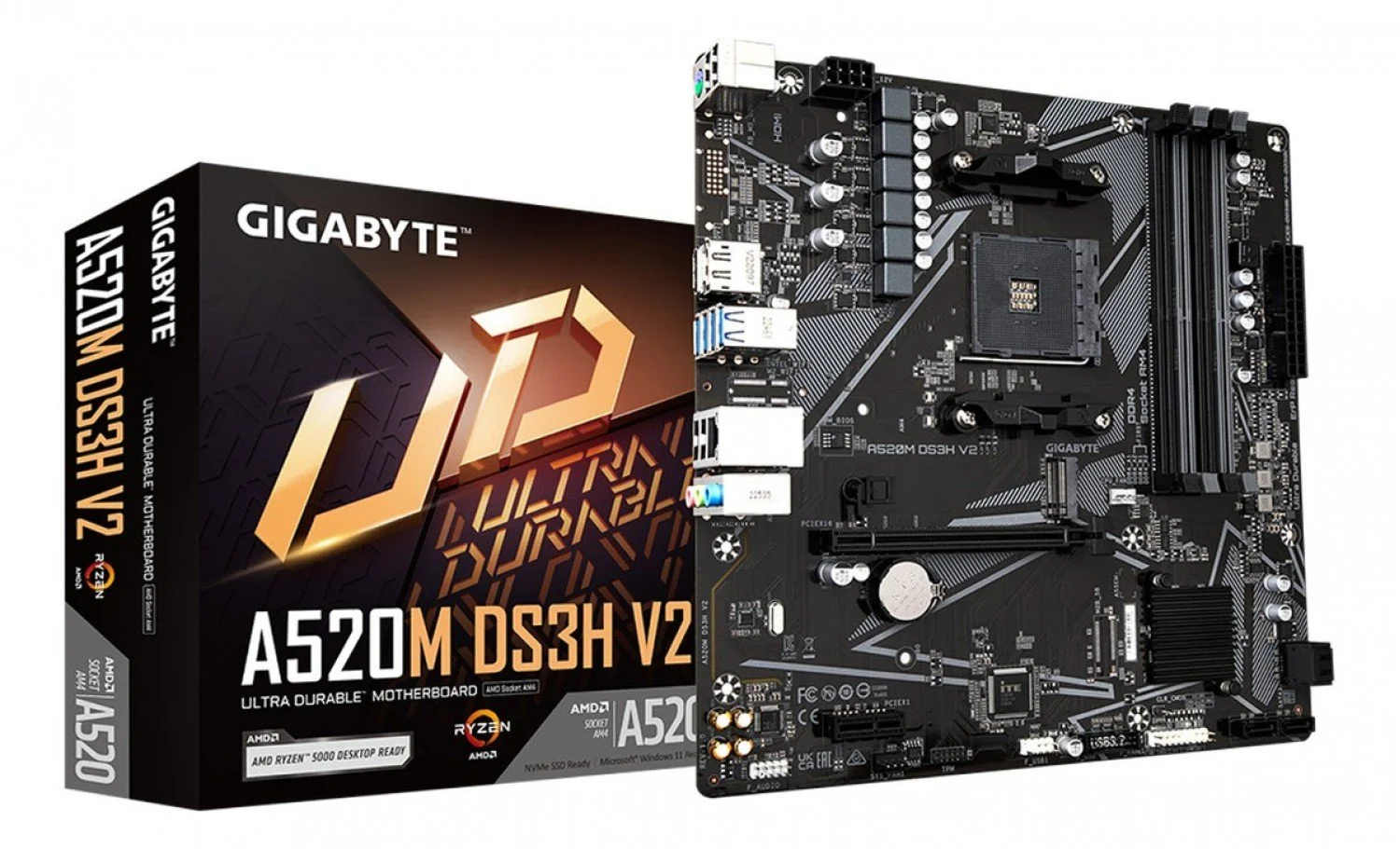 MOTHER GIGABYTE A520M DS3H V2 AM4