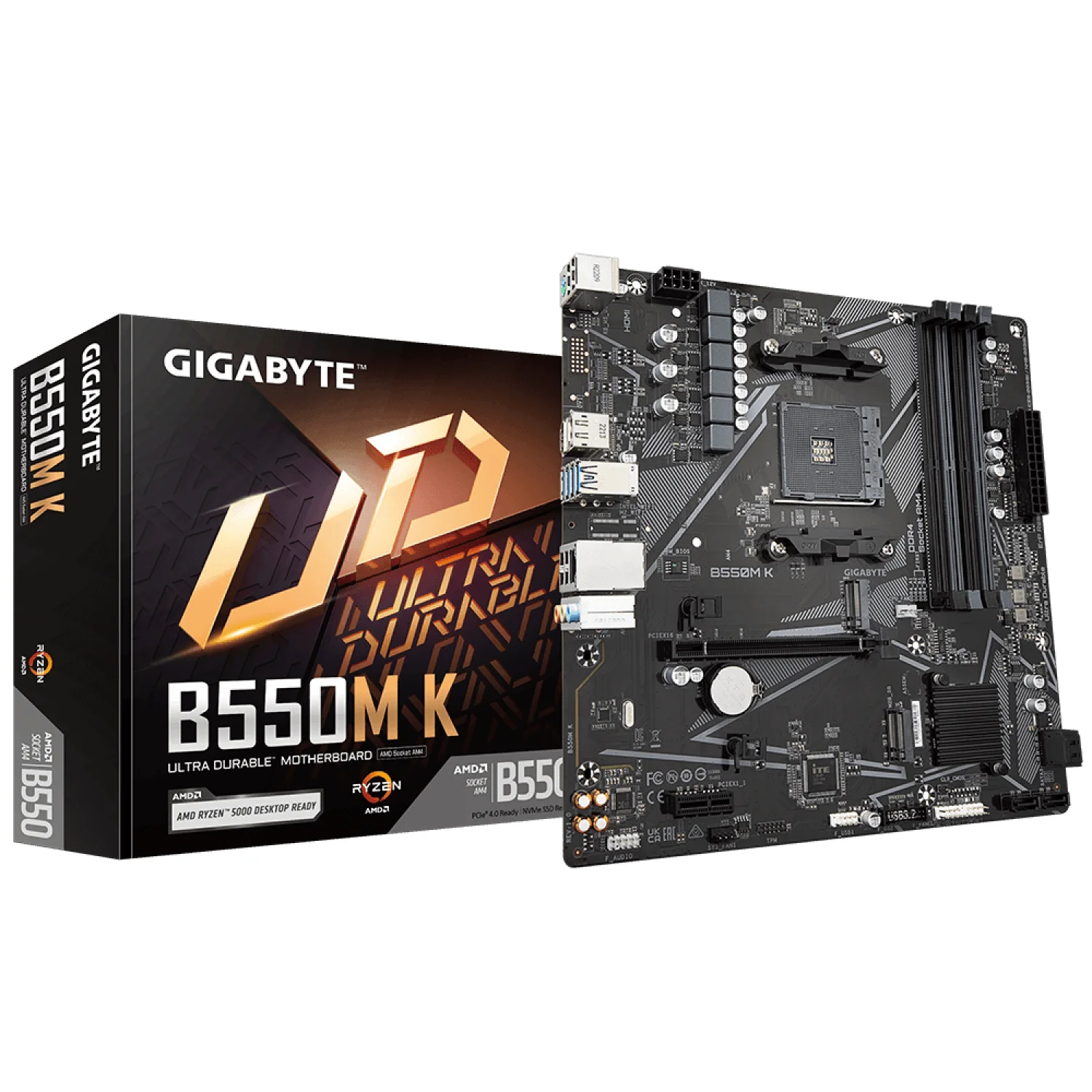 MOTHER GIGABYTE B550M K AM4