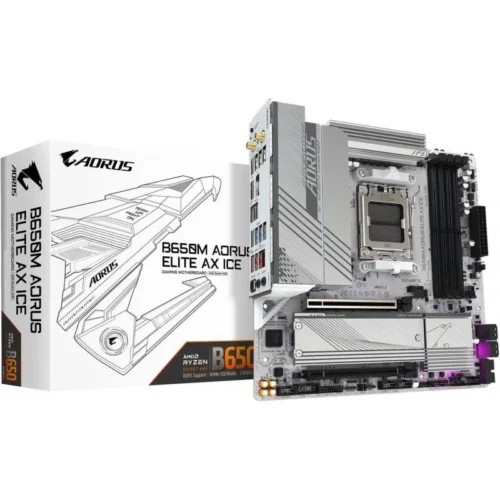 Mother Gigabyte B650M Aorus Elite AX ICE AM5