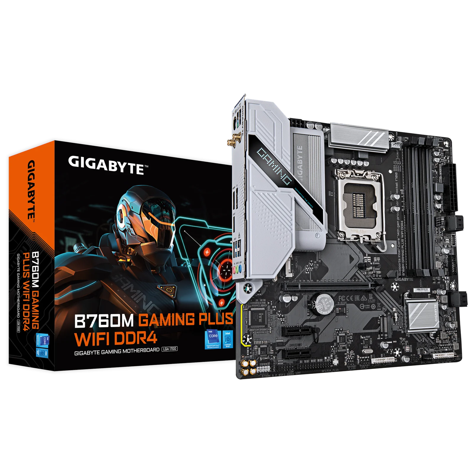 MOTHER GIGABYTE B760M GAMING PLUS WIFI DDR4 1700