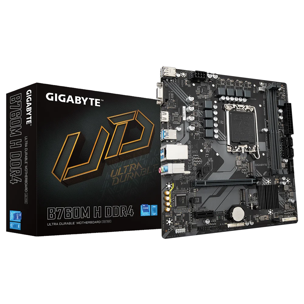 MOTHER GIGABYTE B760M H DDR4