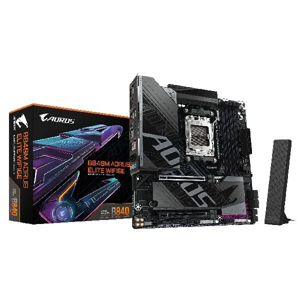 MOTHER GIGABYTE B840M AORUS ELITE WIFI6E AM5