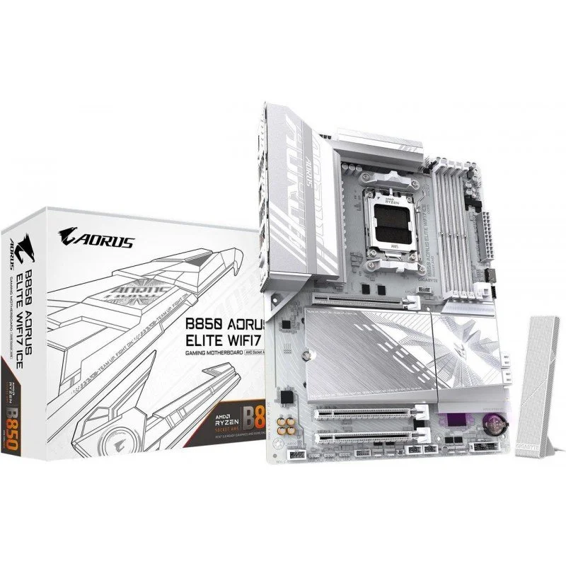 MOTHER GIGABYTE B850 AORUS ELITE WIFI7 ICE AM5