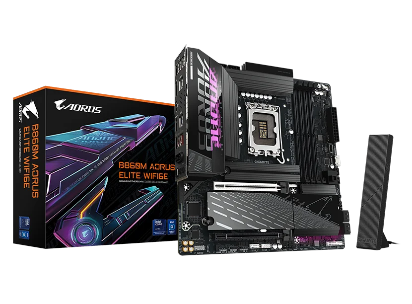 MOTHER GIGABYTE B860M AORUS ELITE WIFI6E