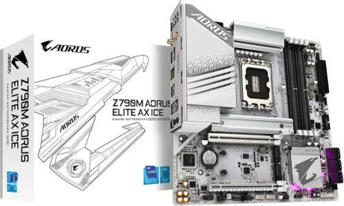 Mother Gigabyte Z790M Aorus Elite AX ICE