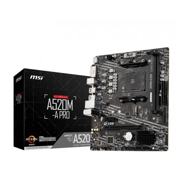 Mother MSI A520M-A PRO AM4